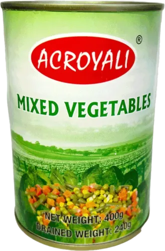 Qarışıq tərəvəz konservləri