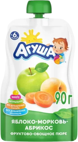 Fruit Puree Apple Plum Carrot