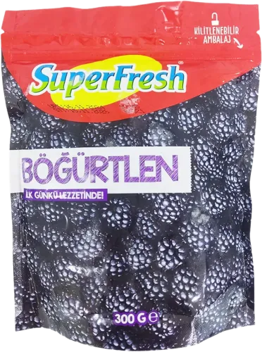 Dondurulmuş Böyürtkən
