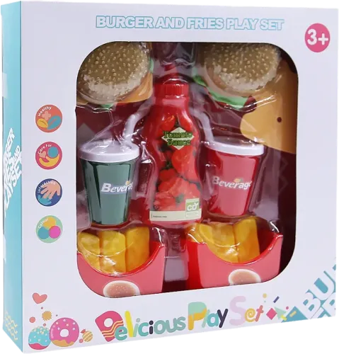 Oyuncaq Burger Seti