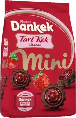 Dankek Mini Çiyələkli Tart