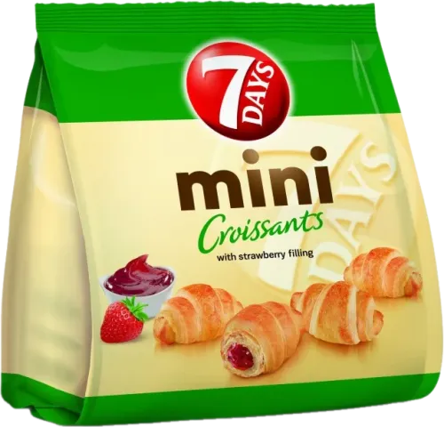 Çiyələkli Kruassan