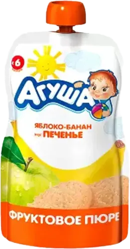 Meyvə Püresi Alma Banan Peçenye