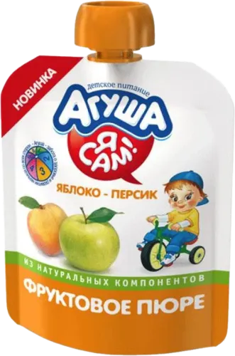Meyvə Püresi Alma Şaftalı