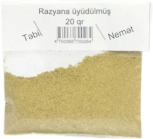 Üyüdülmüş razyana