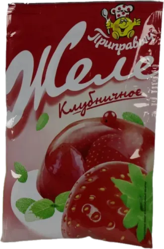 Çiyələkli jele