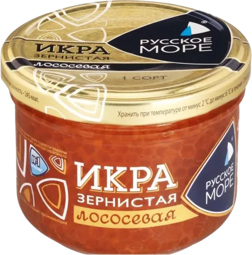 Russkoe More Salmon Grainy Caviar