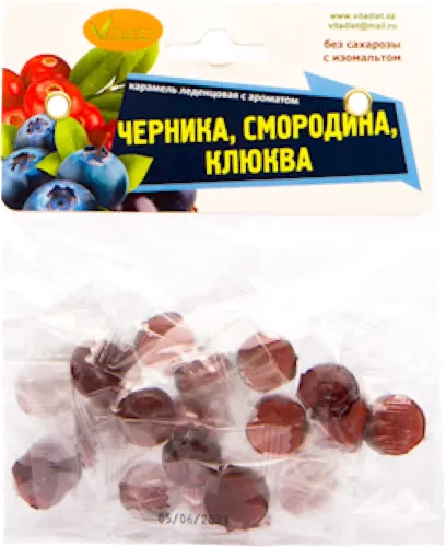 Nabat qaragilə dadı ilə şəkərsiz