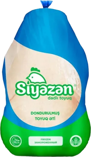 Donmuş toyuq Siyəzən göy paket