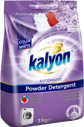 Yuyucu toz Lavender and Magnolia rəngli paltarlar üçün
