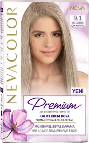 Krem-boya Premium 9.1 Kül açıq qəhvəyi