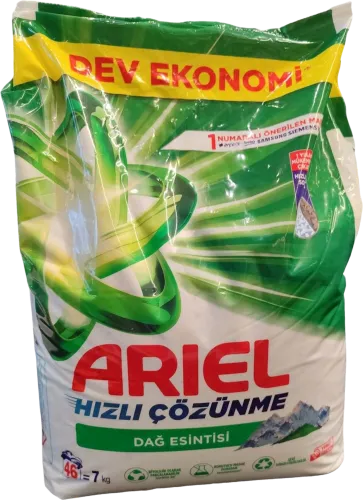 Yuyucu toz ağ paltarlar ücün hızlı çözünme dağ əsintisi 