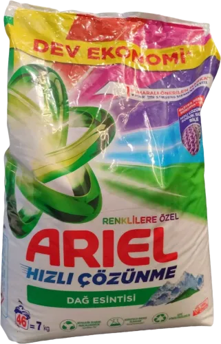 Yuyucu toz rəngli paltarlar ücün hızlı çözünme dağ əsintisi 