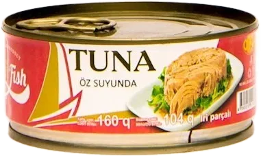 Tuna in its own juice