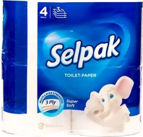 Tualet kağızı Super Soft 3 qat 4 rulon