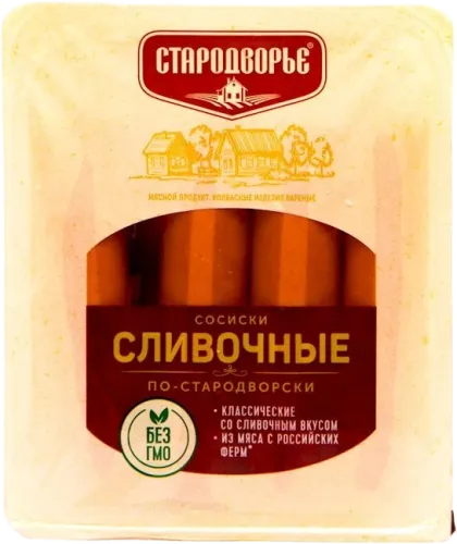 Sosislər "Стародворские" qaymaqlı köhnə saray sayağı 462480