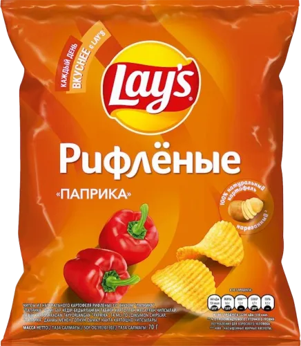 Çips paprika ilə 