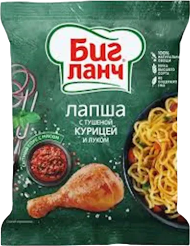 Əriştə toyuq və soğan ilə