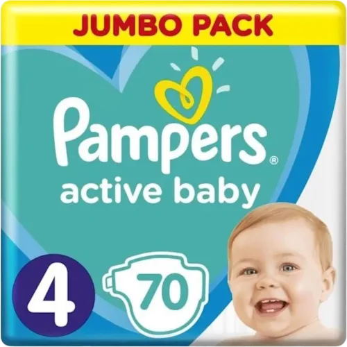 Uşaq bezi Active Baby Ölçü 4 9 70 əd