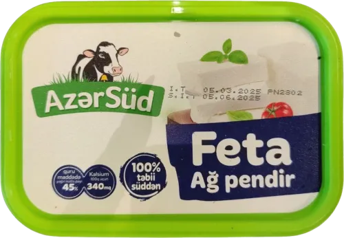 Feta ağ pendir 