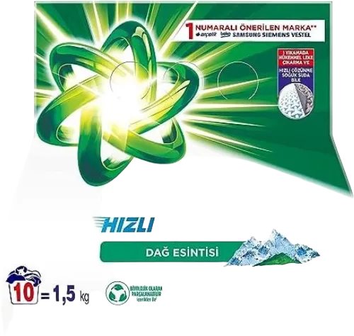 Yuyucu toz ağ paltarlar ücün 