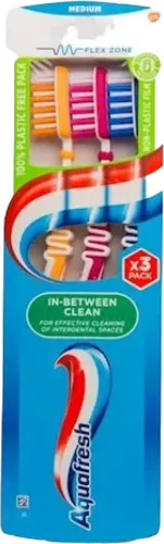 Diş fırçası İn-Between Clean Medium 2+1 əd