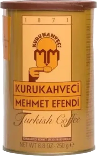 Həll olunan qəhvə Mehmet Efendi turka üçün