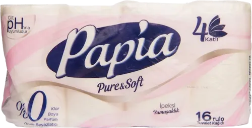 Tualet kağızı Pure & Soft dördqatlı 16 rulon