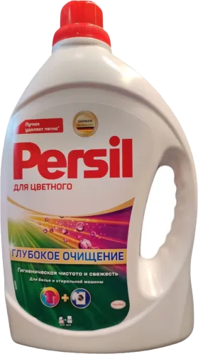 Rəngli paltarlar üçün yuyucu geli
