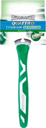Birdəfəlik ülgüc Quattro Titanium Sensitive