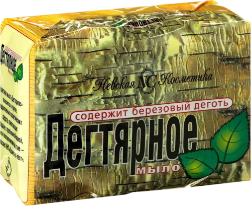 Мыло туалетное дегтярное твердое
