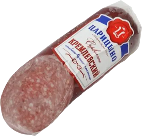 Servelat Мелкозернистый bişmiş hisə verilmiş 