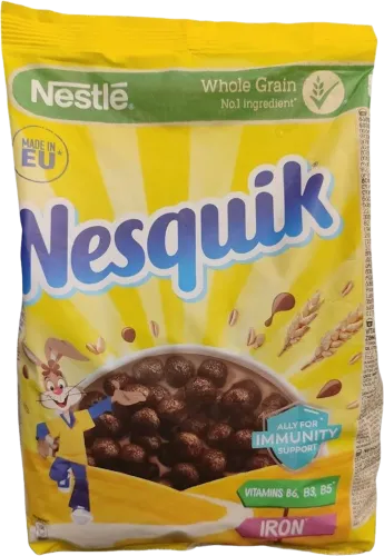 Quru səhər yeməyi Nesquik şokoladlı toplar