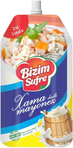 Майонез со вкусом сметаны 