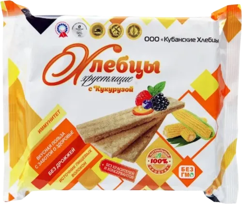 Хлебцы Хрустящие с кукурузой