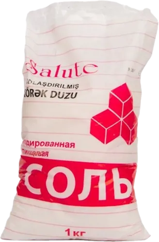 Iodized table salt