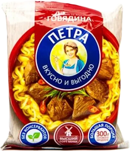 Лапша со вкусом говядины