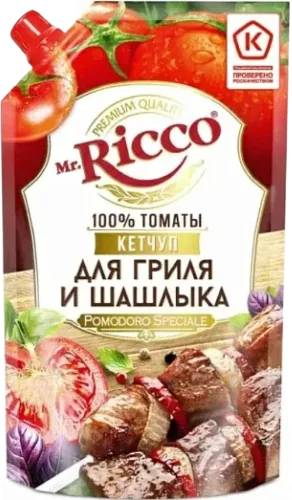 Кетчуп Mr Ricco для гриля и шашлыка