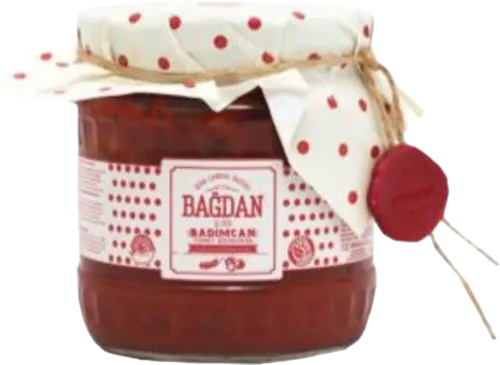 Badımcan tomat sousunda şüşə