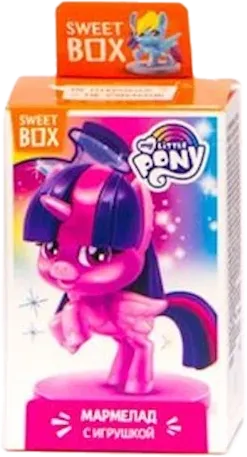Marmelad My Little Pony qutuda oyuncaqla
