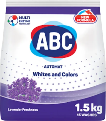 Yuyucu toz Automat White & Color Lavender Freshness ağ və rəngli çamaşır avtomat