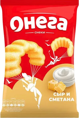 Снеки со вкусом сметаны и сыра