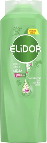 Şampun sağlam saçlar üçün 