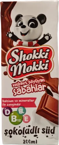 Şokoladlı süd 