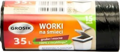 Суперпрочные мешок для мусора LD см