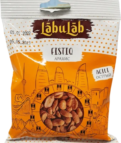 Çipsi fıstıq Labulab acılı