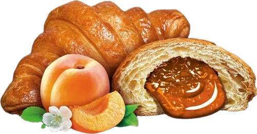 Kruassan ərik ilə 
