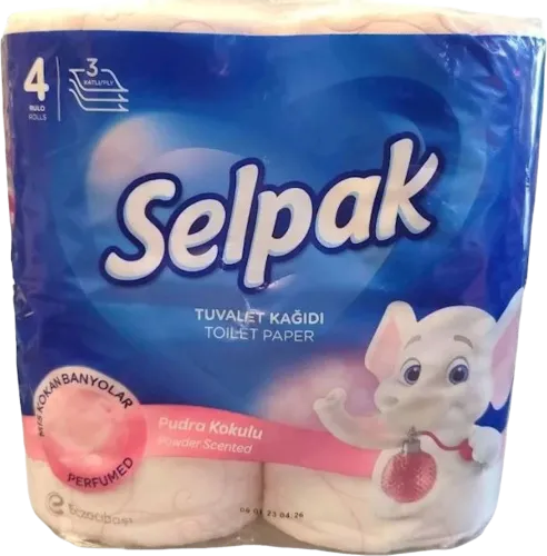 Tualet kağızı Perfumed 3 qat 4 rulon