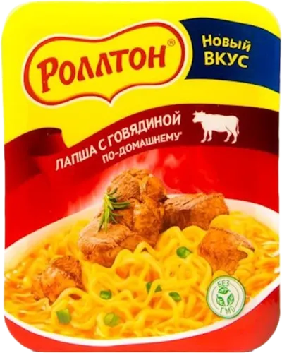 Əriştə Rollton mal əti dadı ilə