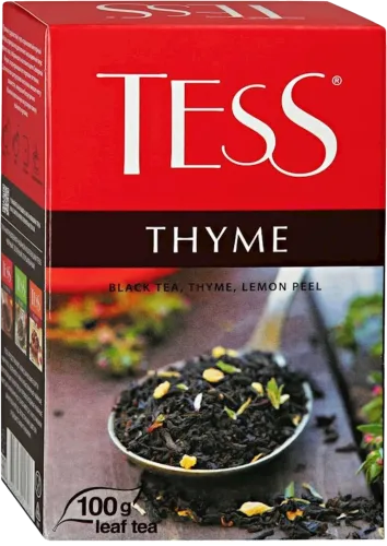 Kəklikotu və limon qabıqlı qara dəmləmə çayı Thyme
